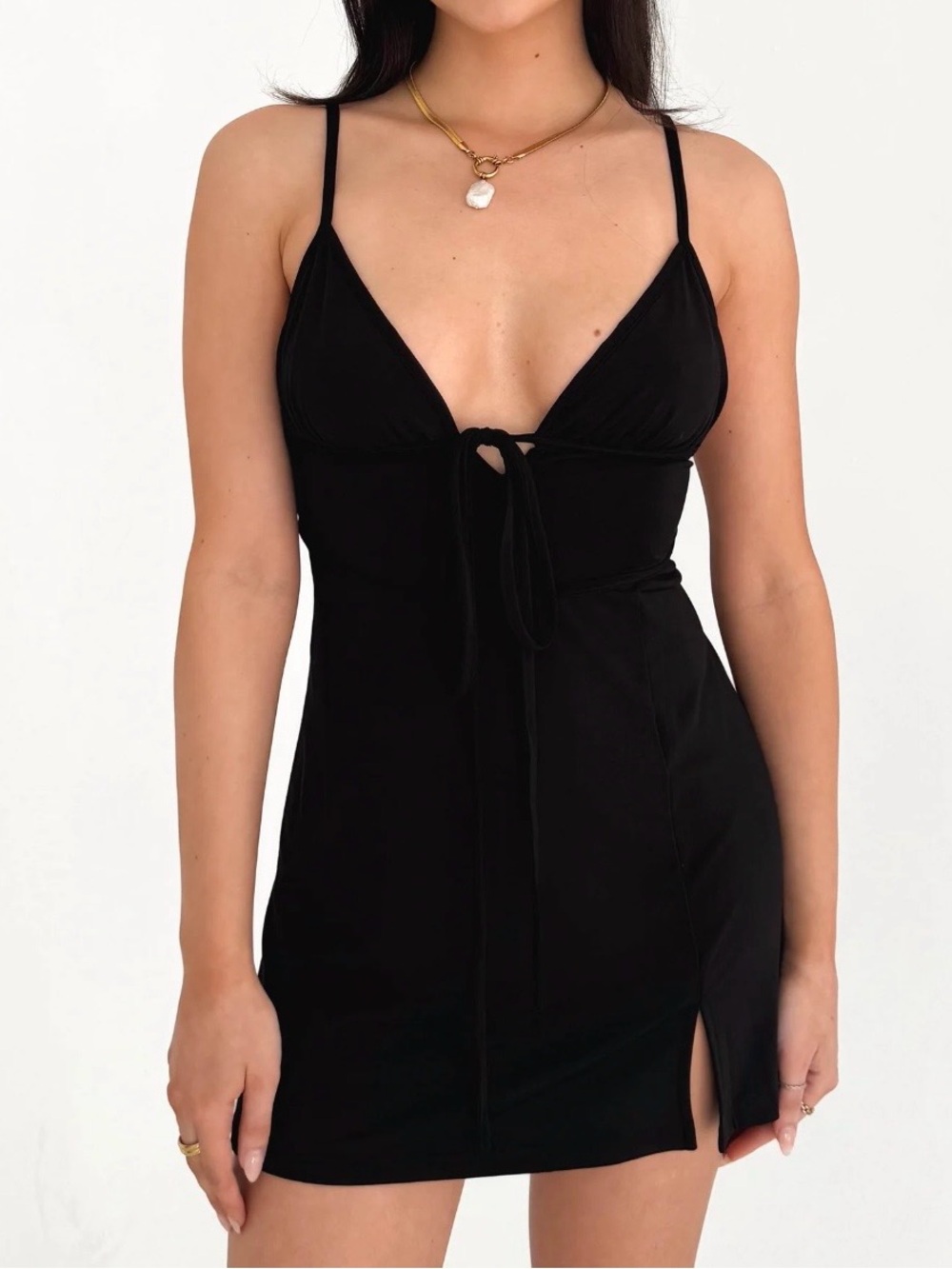NWT Grey Bandit Black Mini Dress